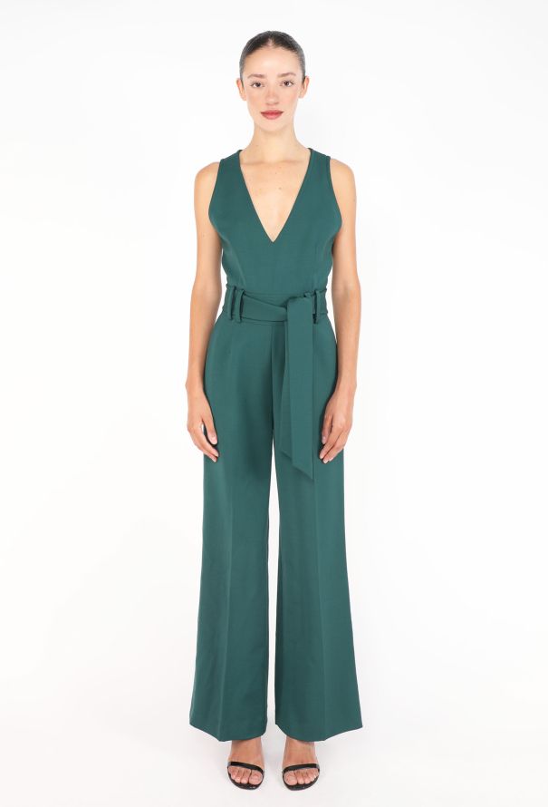 Gabriela Hearst Flared Belted Jumpsuit, Resort 2017 - 3