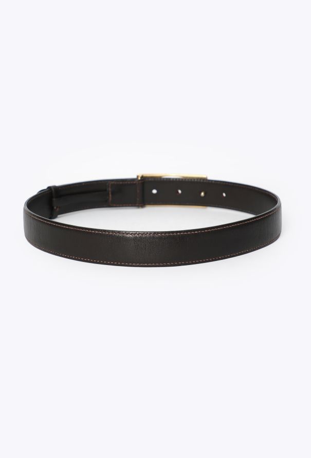 Céline Vintage Triomphe Emblem Belt - 3
