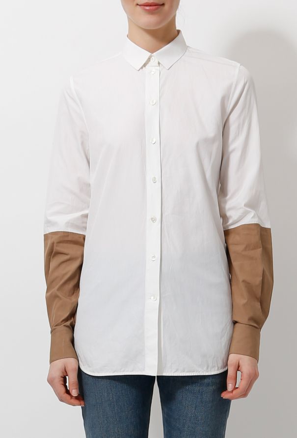 Céline Pre-fall 2011 Bicolor Shirt - 3