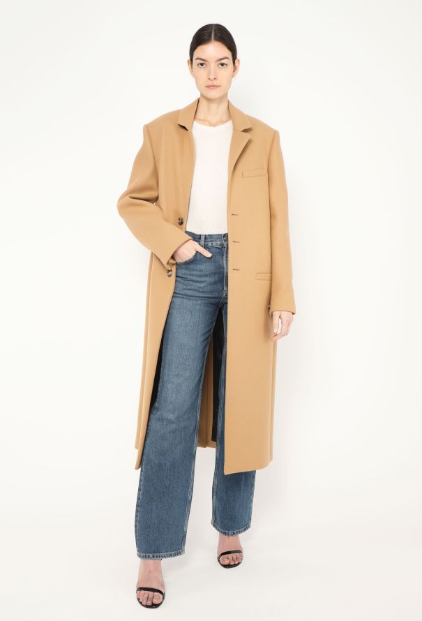 Courrèges 2022 Classic Tailored Wool Coat - 4