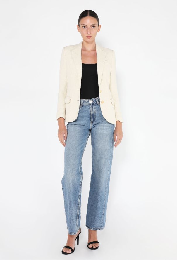 Helmut Lang Tailored Bouclé Tweed Blazer - 5
