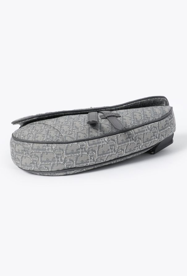 Dior 2021 Men's Resort Oblique Saddle Bag - 7