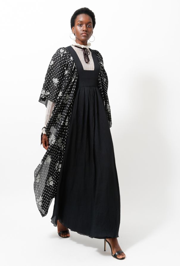 Gina Fratini '60s Silk Crêpe Layered Dress - 2