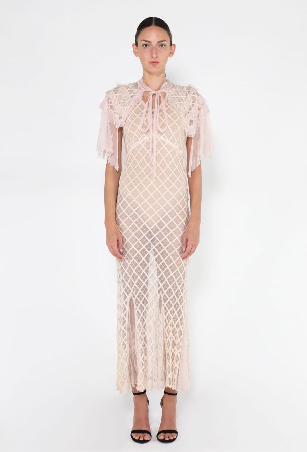 Lattice Slip Dress Ensemble, 1930s - 1