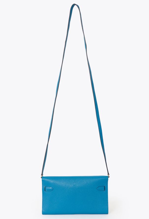Hermès 2021 Bleu Frida Mysore Kelly To Go - 5