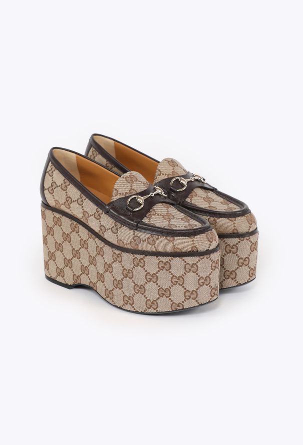 Gucci Monogram Canvas Platform Loafers, S/S 2024 - 3