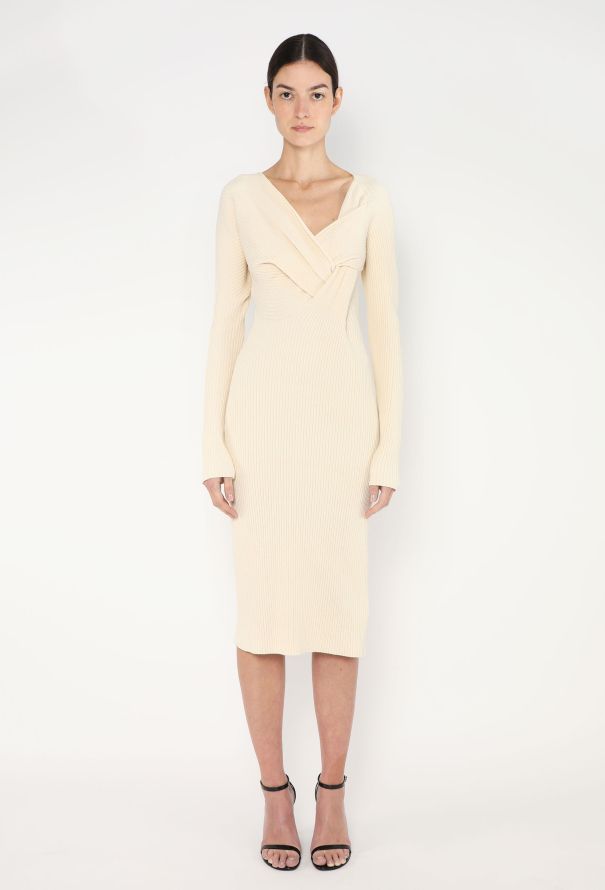 Bottega Veneta Resort 2020 Knotted Ribbed Dress - 2