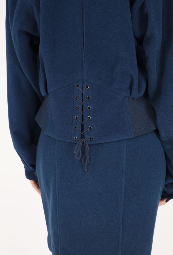 Alaïa Cinched Bomber Ensemble, F/W 1990 - 4