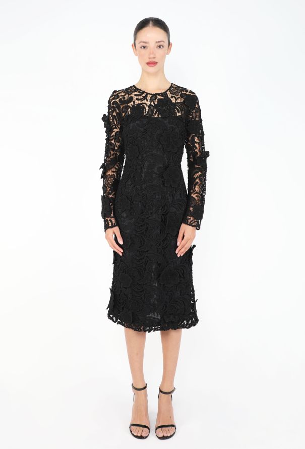 Prada Guipure Lace Dress, F/W 2008 - 1