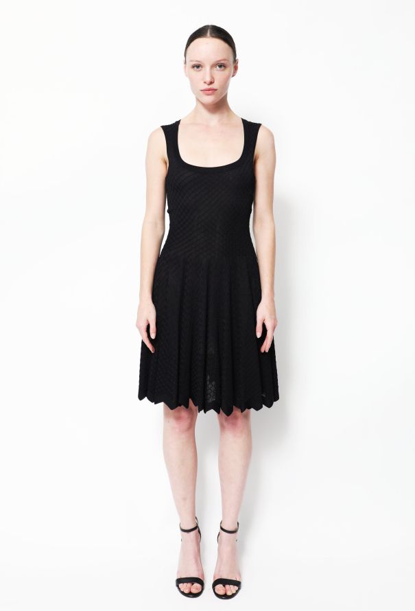 Alaïa Embroidered Skater Dress - 1