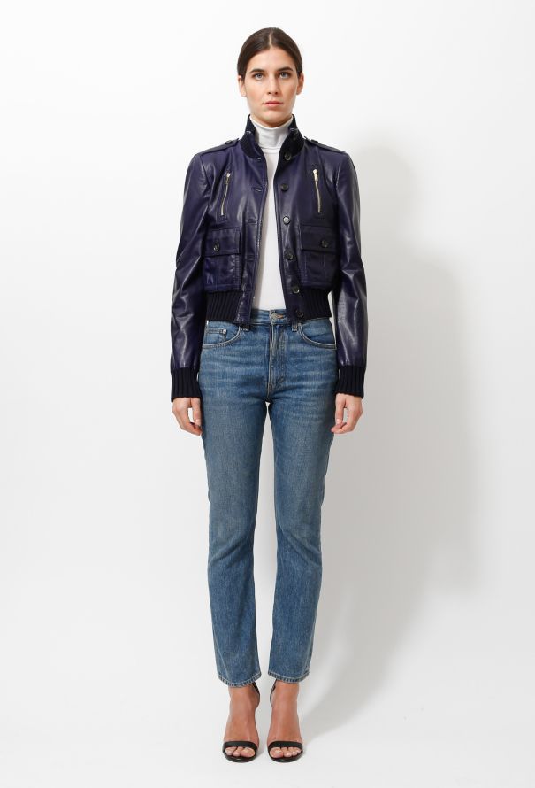 Gucci 2006 'MADONNA' Leather Bomber - 3