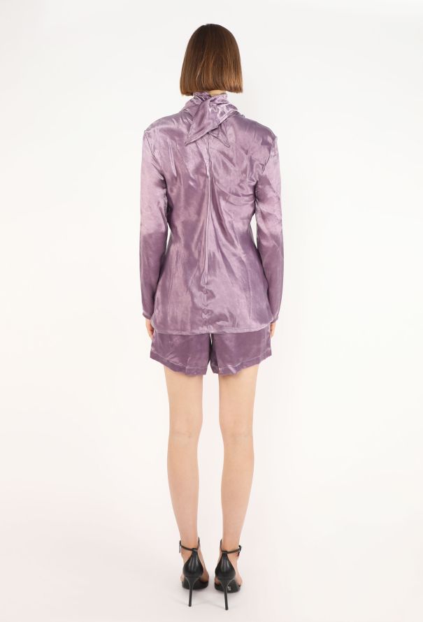 Bottega Veneta Charmeuse Pyjama Set, Resort 2021 - 7