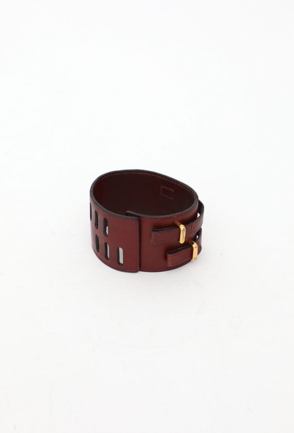 Hermès 2002 Leather Bracelet de Force - 5