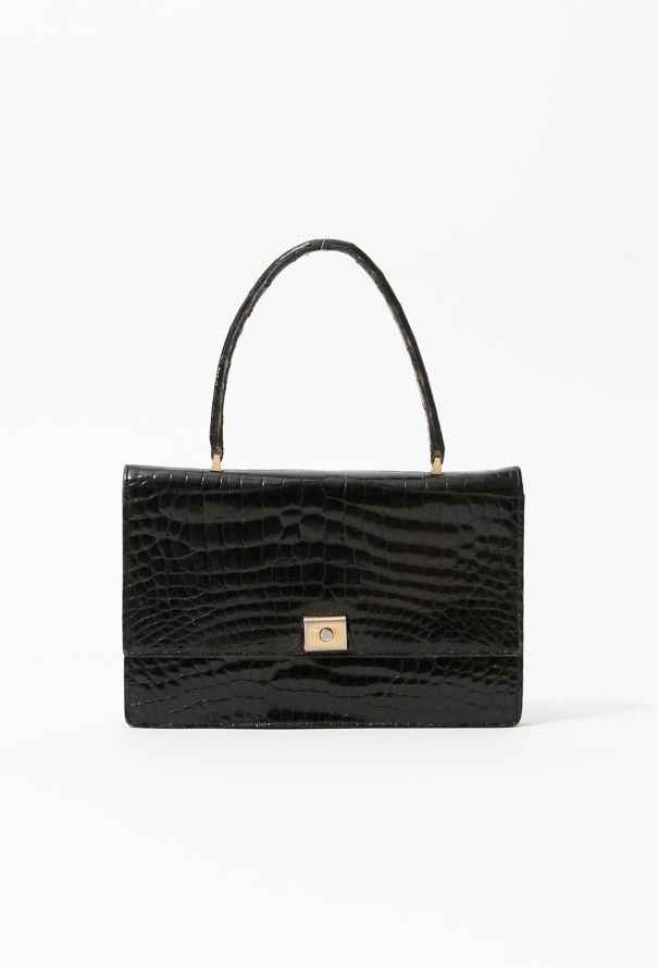 '60s Crocodile Piano Bag - 1