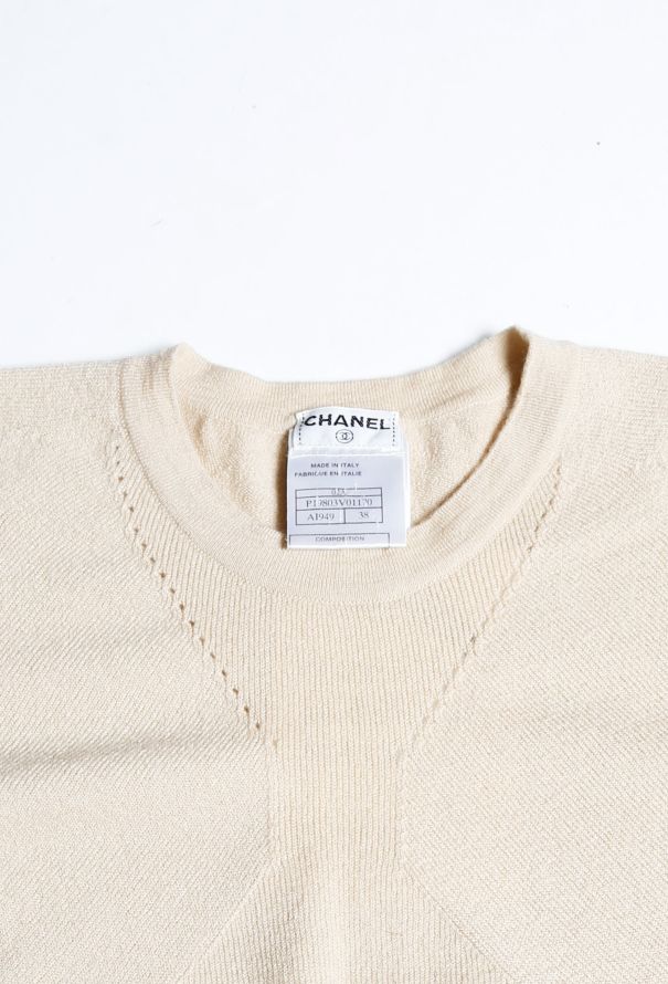 Chanel Cashmere 'CC' Top - 4