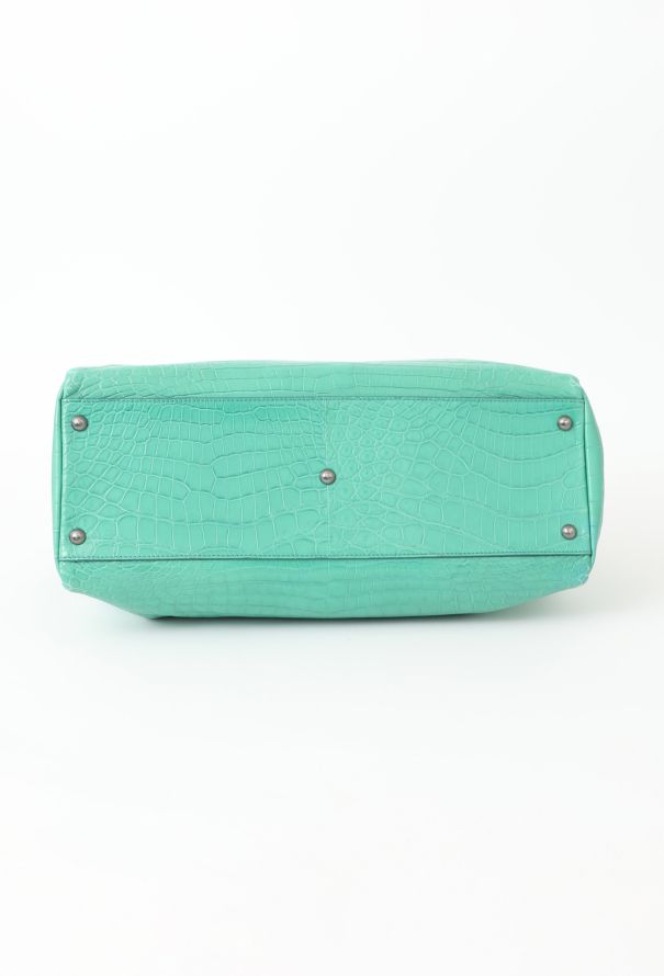 Fendi Alligator Large Peekaboo Bag - 7