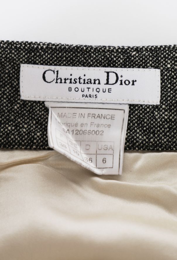 Dior Wool  Tweed & Lace Dress Ensemble, 1998 - 9