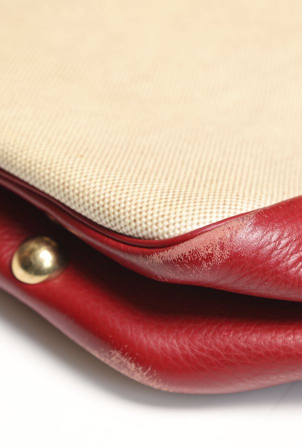 Hermès Toile H & Clemence Victoria Messenger Bag - 11