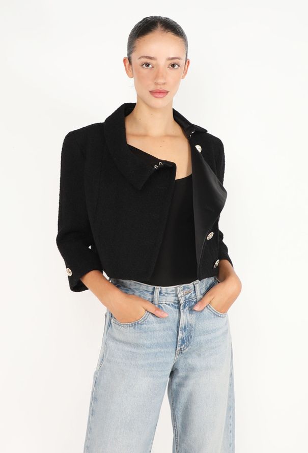 Chanel Cropped Tweed Jacket, Pre-Fall 2020 - 6