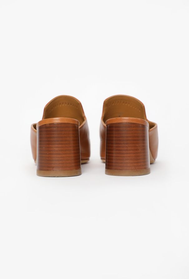 Hermès Gisele 60 Leather Mules, 2022 - 4