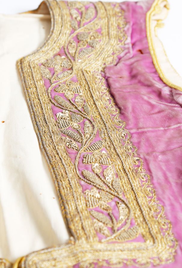 World Treasures Tunisian Velvet Embroidered Vest - 5