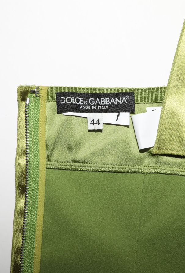 Dolce & Gabbana Charmeuse Peplum Corset Top - 4