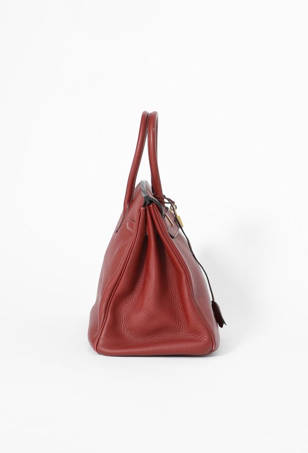 Hermès Rouge Sienne Togo Birkin 35 - 5