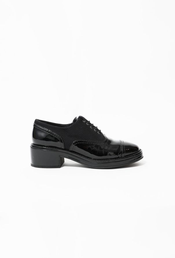 Chanel 2015 Patent 'CC' Derbies - 1