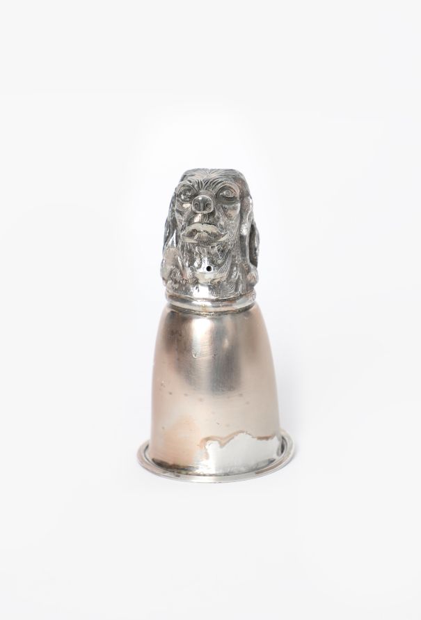 Gucci Vintage Dog-Head Sculpted Chalice – 1970s - 3