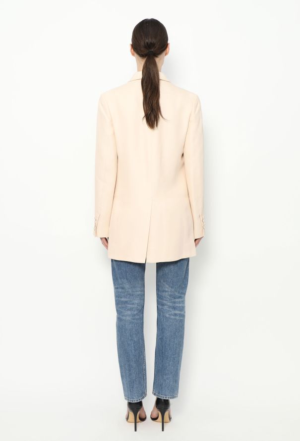 Louis Vuitton Tailored Silk Shawl Blazer - 5
