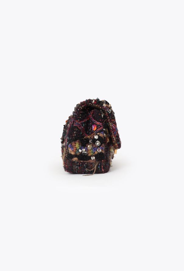 Chanel Rare 2011 Paris-Byzance Tweed & Crystal 2.55 Bag - 6