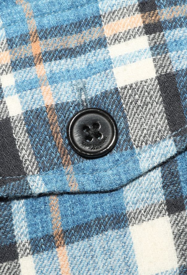 Saint Laurent S/S 2016 Flannel Shirt - 7
