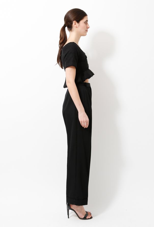 Proenza Schouler Tweed Crop Top - 4