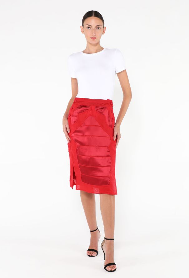 Saint Laurent ICONIC F/W 2004 Pagoda Skirt - 1
