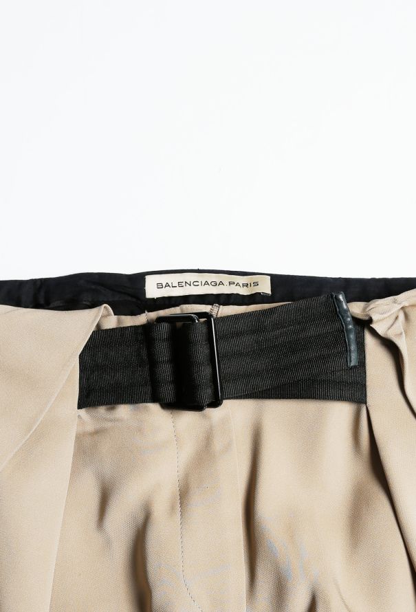 Balenciaga S/S 2012 Belted Cigarette Trousers - 7