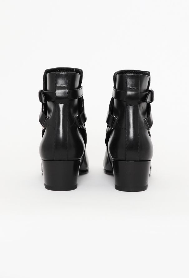 Saint Laurent Jodhpur Buckle Boots - 4