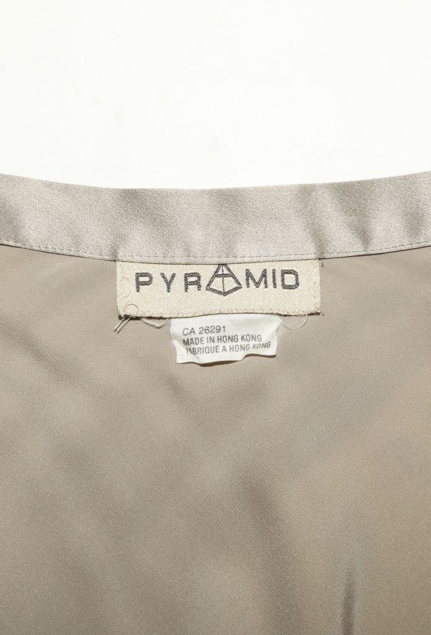 '90s Bias-Cut Charmeuse Skirt - 4