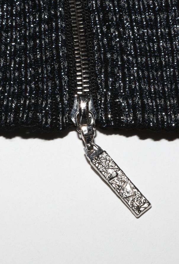 Chanel Iridescent Lamé Knit Pullover - 7