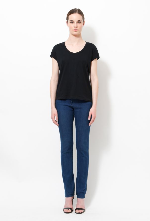Helmut Lang 2003 Iconic Cut-out Hem Tee - 1