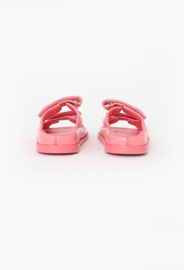 Chanel 2024 Quilted Chainlink 'CC' Sandals - 4