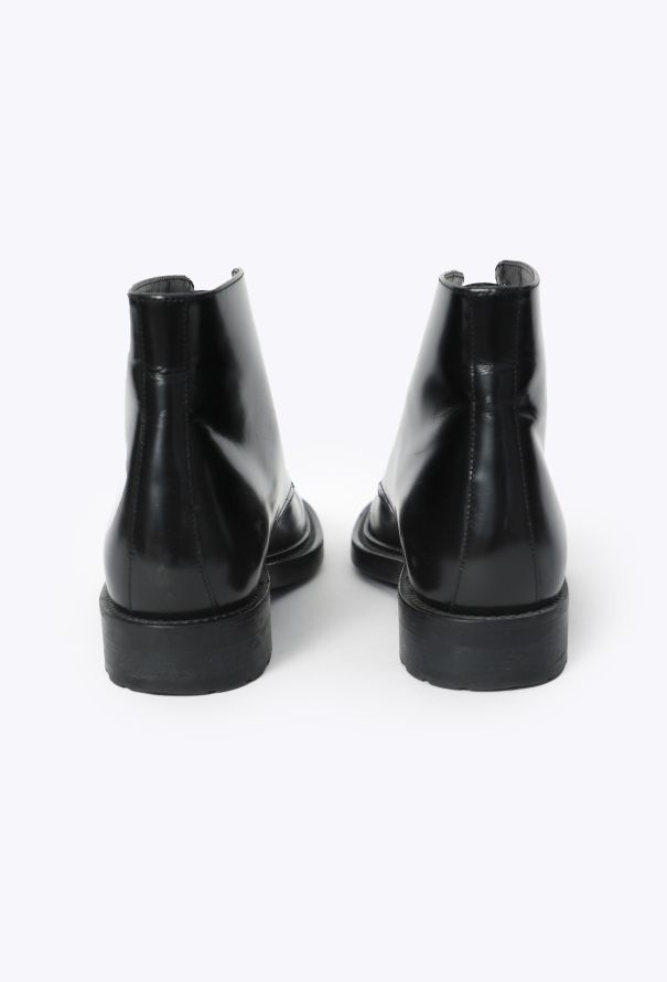 Saint Laurent Classic Brushed Calfskin Boots - 4