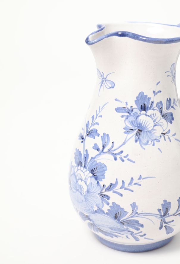 Dior Hand-Painted Vintage Porcelain Pitcher - 4
