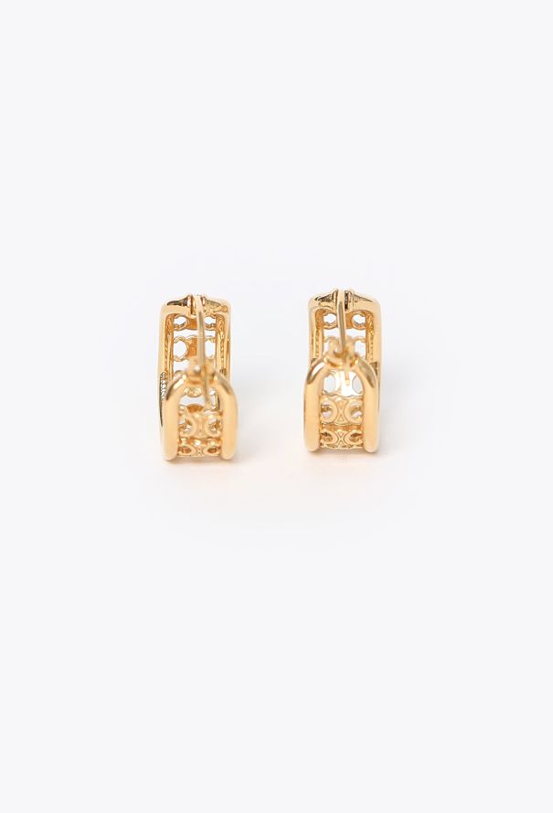 Céline Triomphe Hoop Earrings - 3
