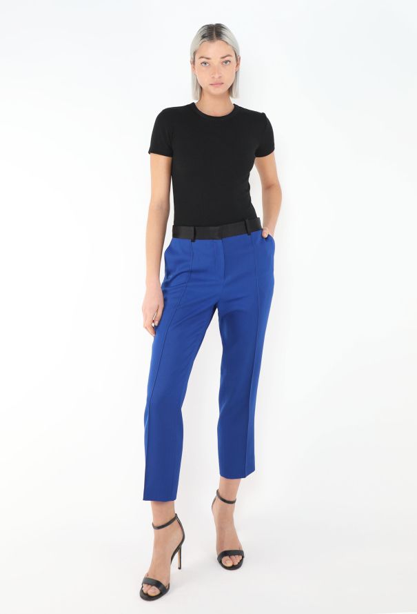 Céline Pre-Fall 2011 Blue Smoking Trousers - 4