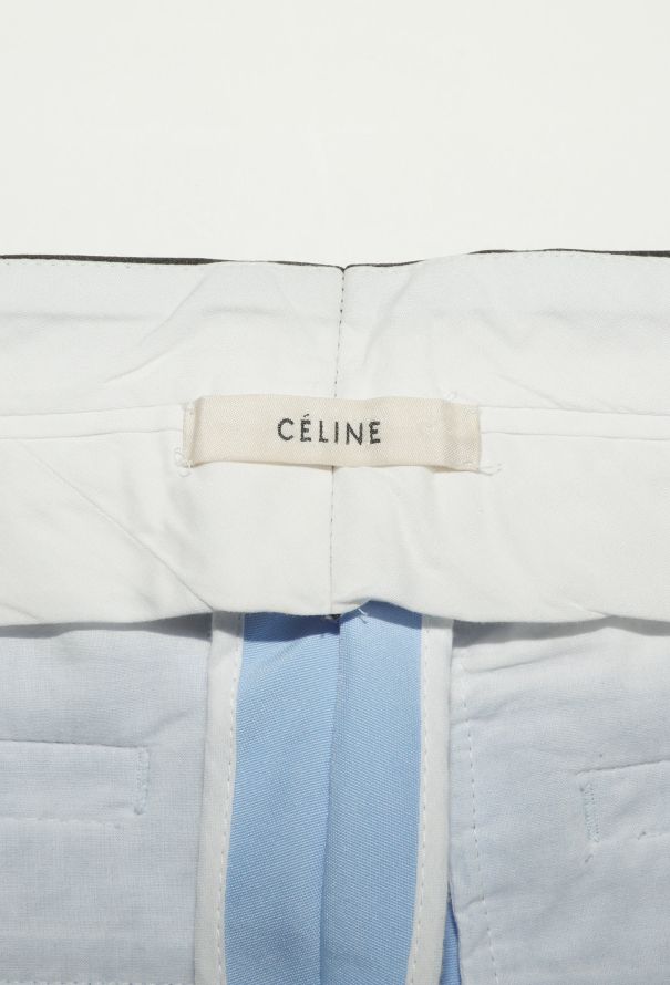 Céline Pre-Fall 2011 Smoking Trousers Blue - 6