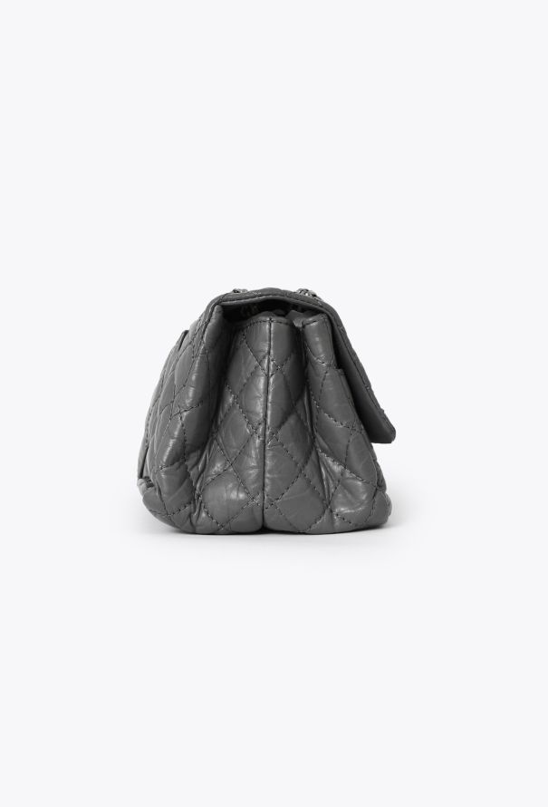 Chanel Grey 2.55 Medium Flap Bag - 6