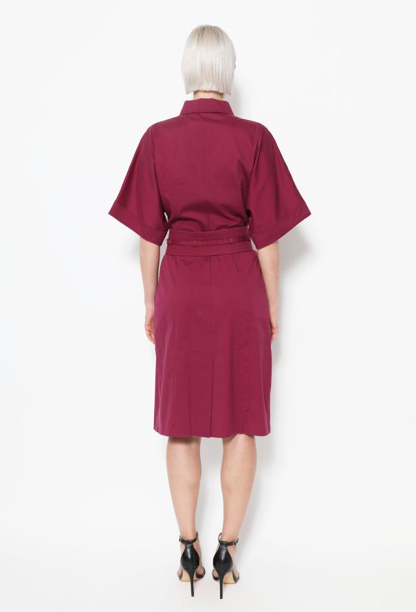 Gucci Belted Cotton Shift Dress - 3