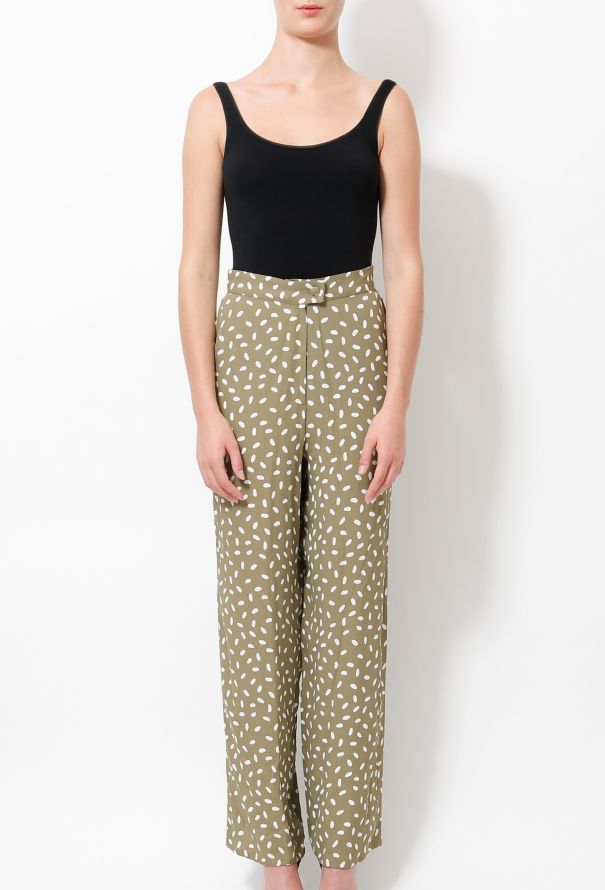 Sonia Rykiel Vintage Polka Dot Wide Leg Pants - 3