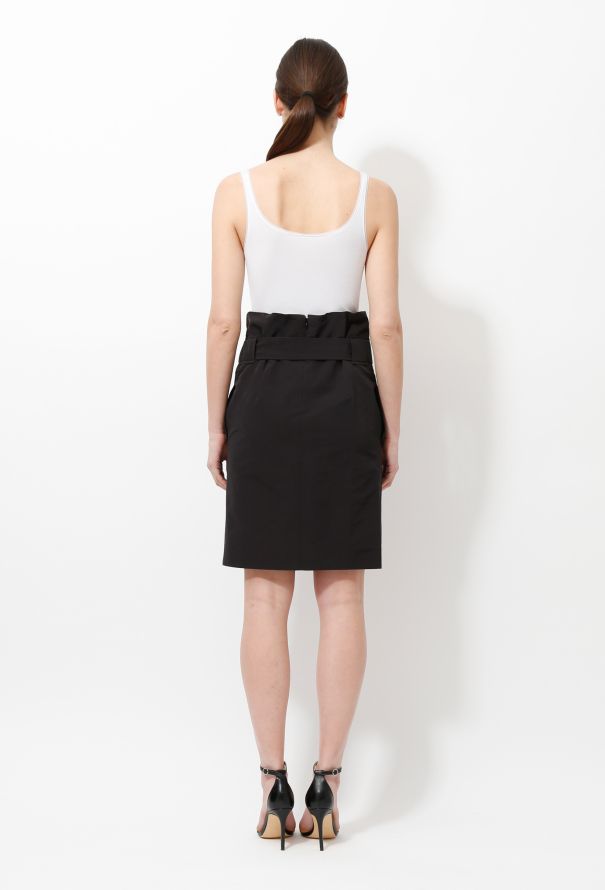Céline Buckled Minimal Skirt - 5