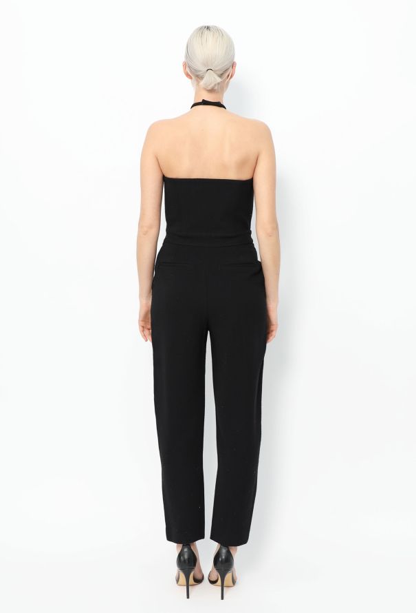 Balenciaga S/S 2015 Angled Halter Jumpsuit - 5